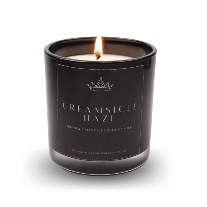 Creamsicle Haze Soy Candle for wholesale by The Noble Brand
