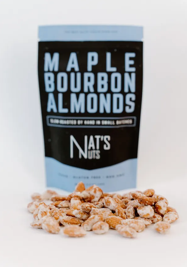 3D Enterprise - Wholesale Nuts - Nat's Nuts - Maple Bourbon Almonds - (12 Ct. / Case)1