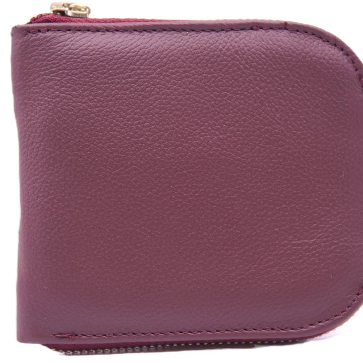 Genuine Leather Mini Wallet for wholesale by Max Leather Inc.