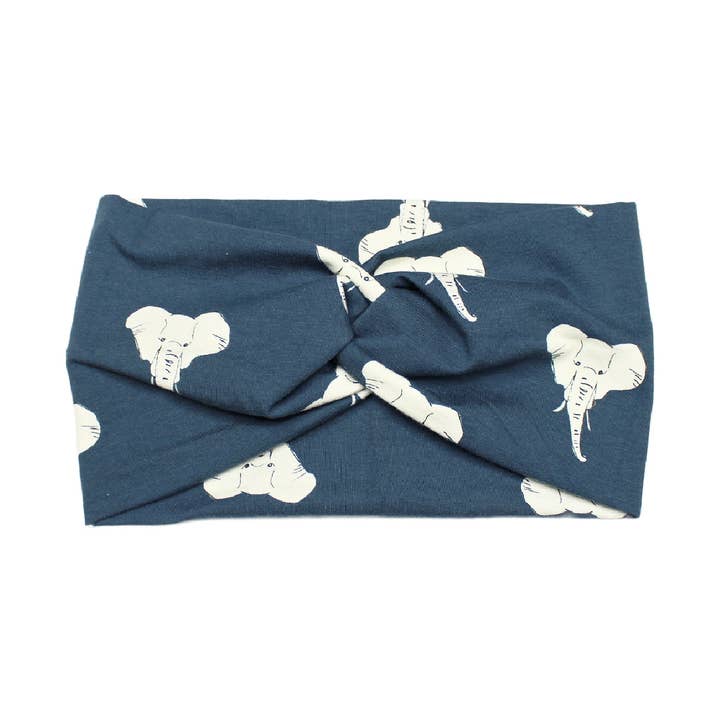 Wide Elephant Headband for wholesale by Pilboxx