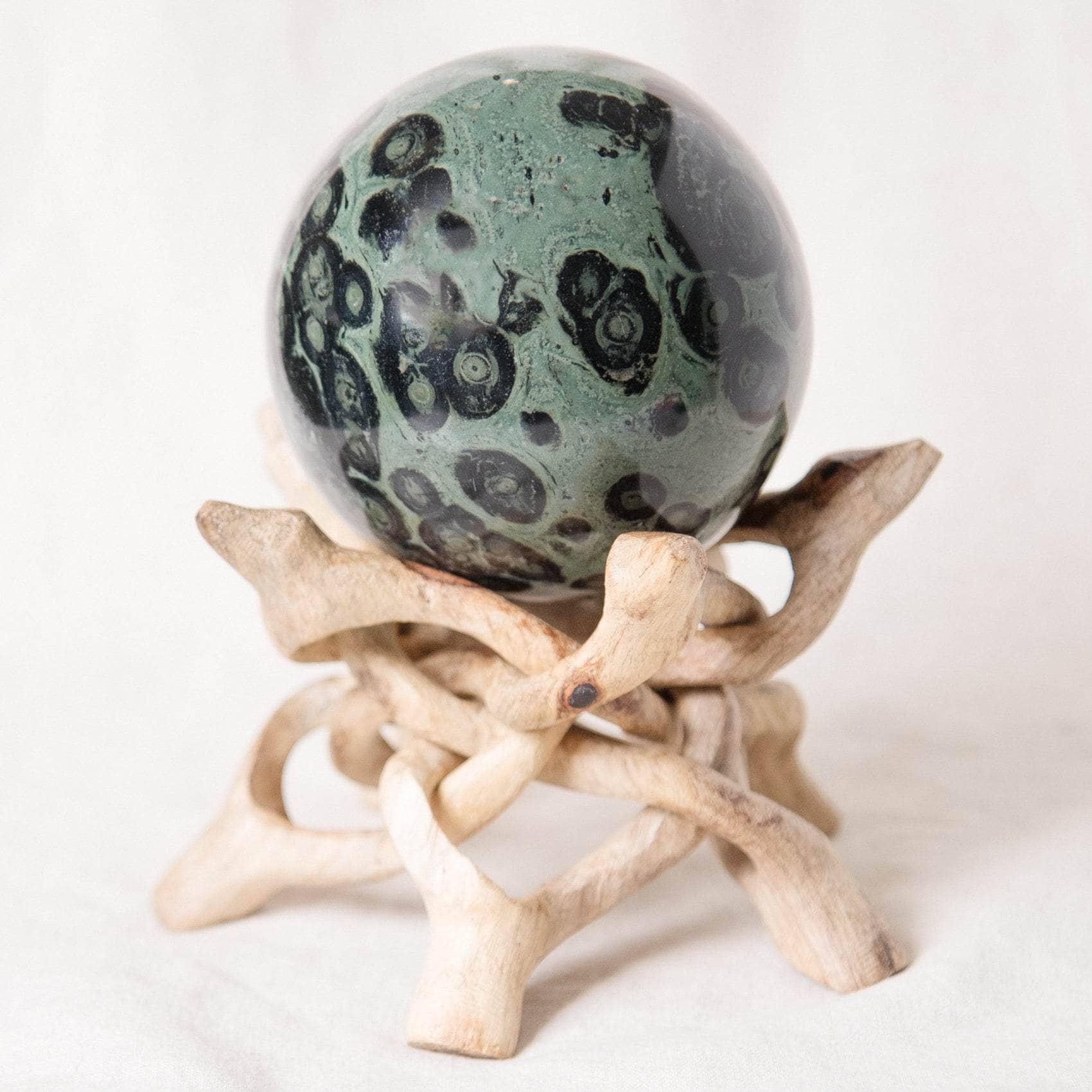 Tiny Rituals - Wholesale Spiritual Stone/Crystal - Kambaba Jasper Sphere - AAA Premium Quality41