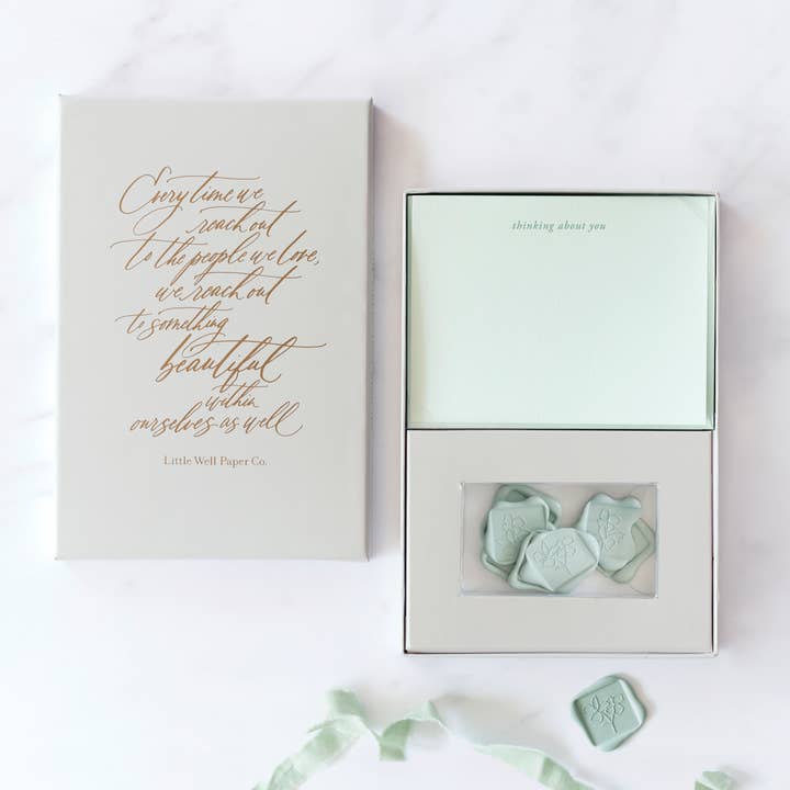 Ich denke an dich Briefpapier-Set für den Großhandel von Little Well Paper Co.