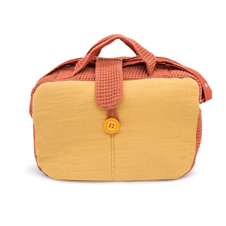 Baby diaper bag - Hazelnut for wholesale by L'Oiseau Bateau