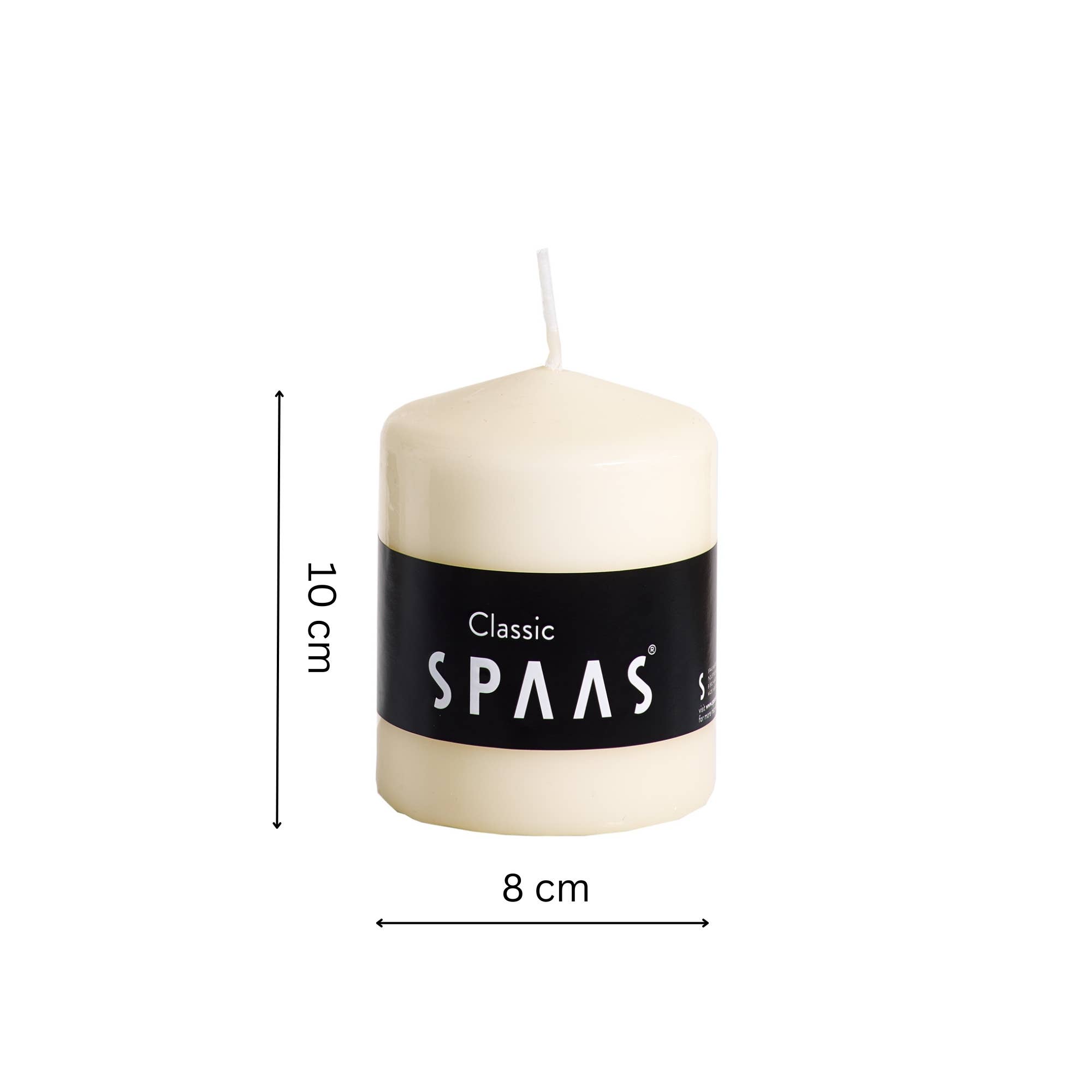 Ivyline – wholesale Pillar candle – Ivory Indoor Non-Drip Pillar Candle (various sizes)5