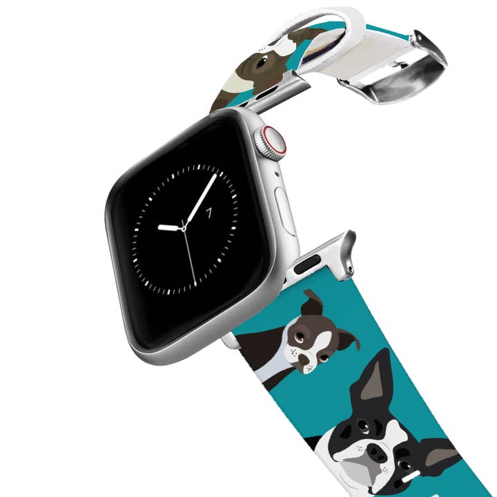 Boston Terrier Apple Watch Band for wholesale by C4 Belts & Accessories