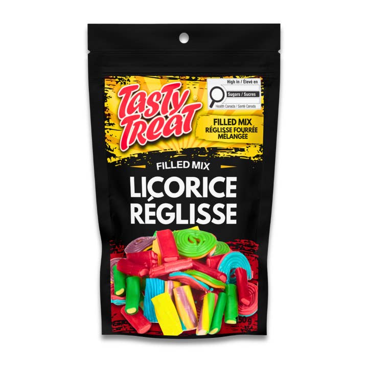 Mélange de réglisse fourrée 150g pour la vente par Tasty Treat