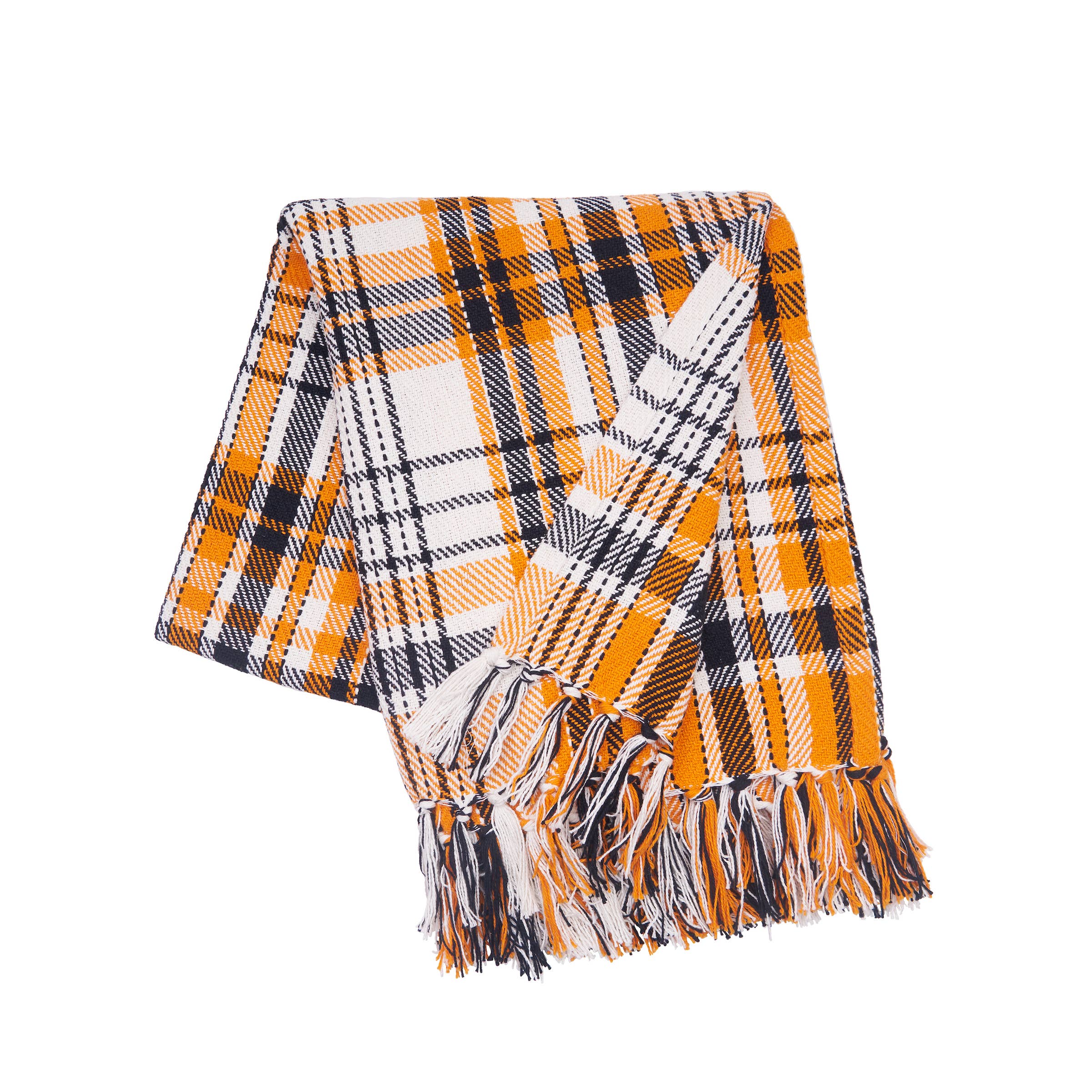 C&F Home - Wholesale Throw Blanket - Halloween Zelda Orange Plaid Throw Blanket1