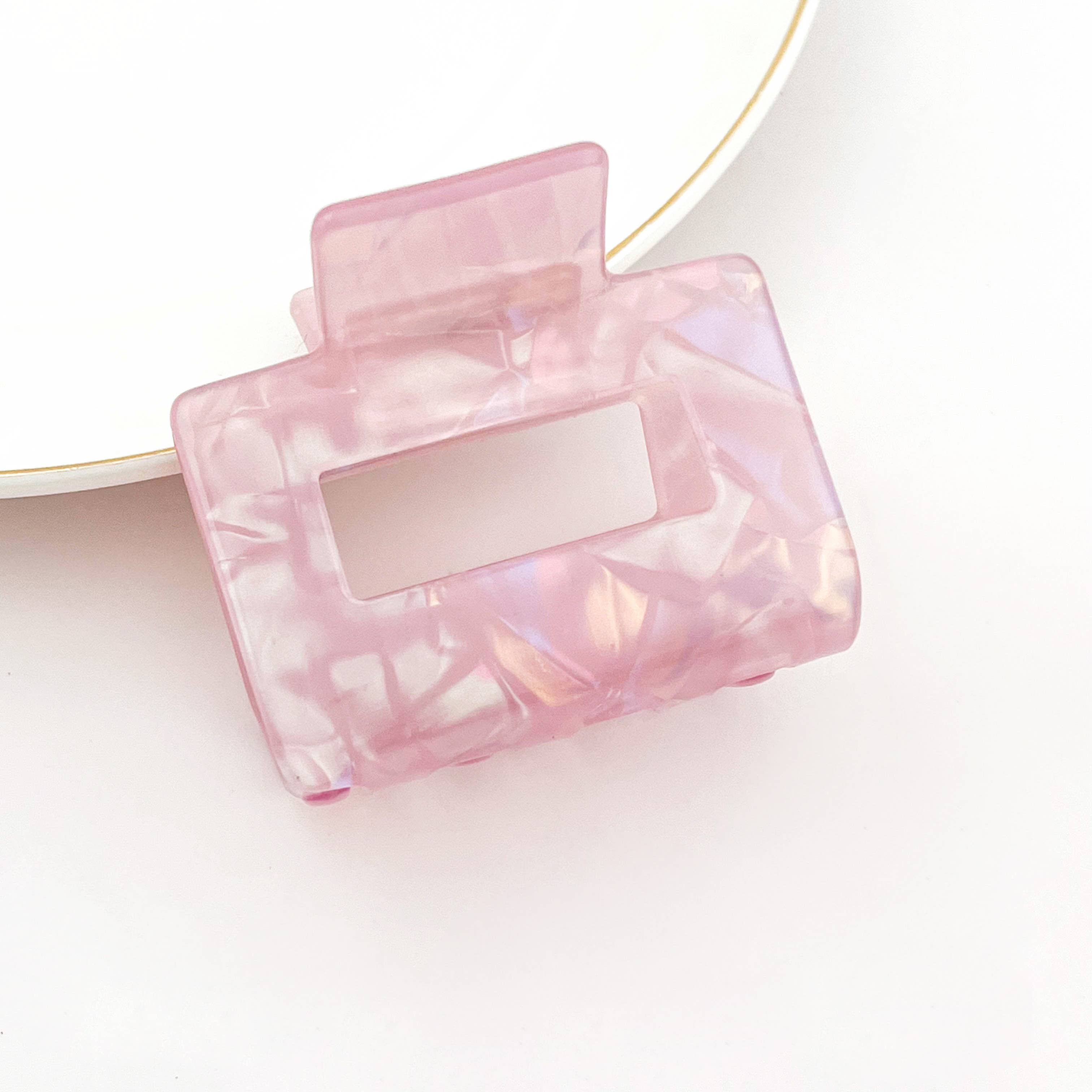 mildstyles - Vendita all'ingrosso Fermaglio per capelli - Donna - Clip a artiglio quadrato medio cavo – Stile geometrico moderno6