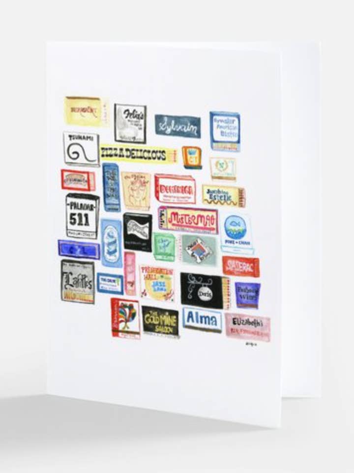 Matchbooks of New Orleans 3 Card for wholesale by Studio Scinto