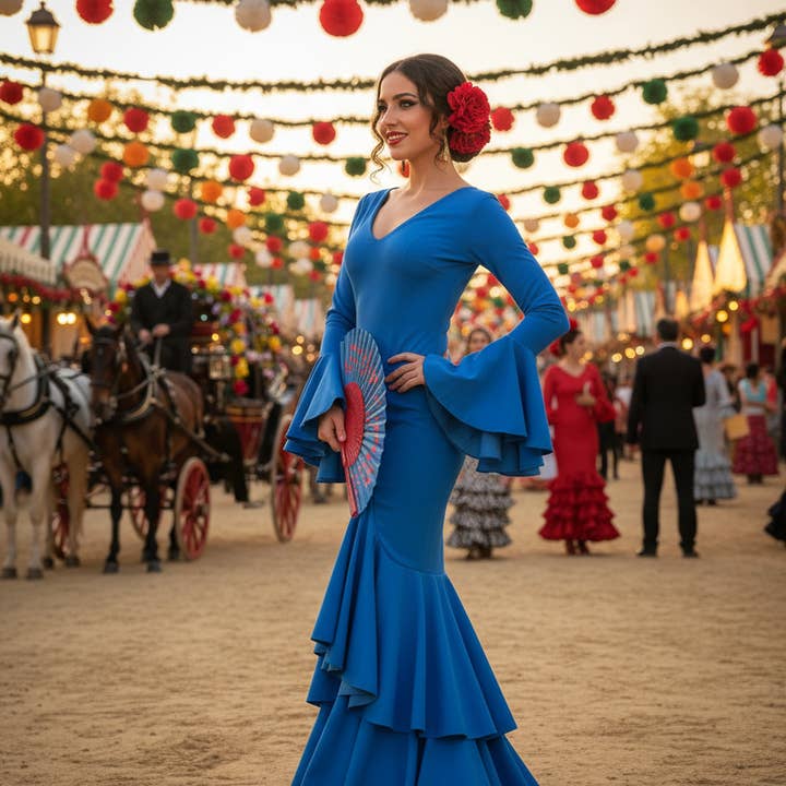 AQUA MARINE FLAMENCO DRESS EMMA WU DESIGN X FLAMENCA 0495 and other Purchase Wholesale ropa algodon. Free Returns & Net 60 Terms on Faire trending on Faire.