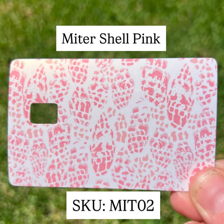 Shelloha Treasures - Wholesale Phone & Laptop Stickers - Card Skins - Miter Shell Options1