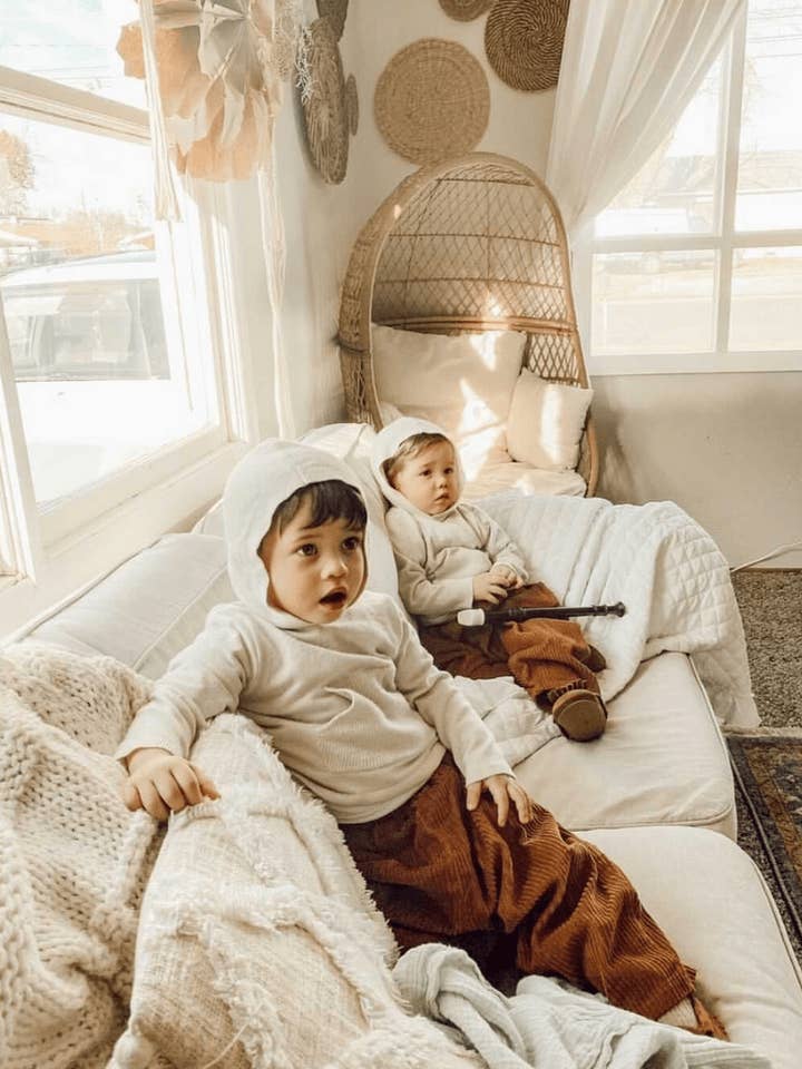 Archer Pants | rust for wholesale by Wolfie Kids