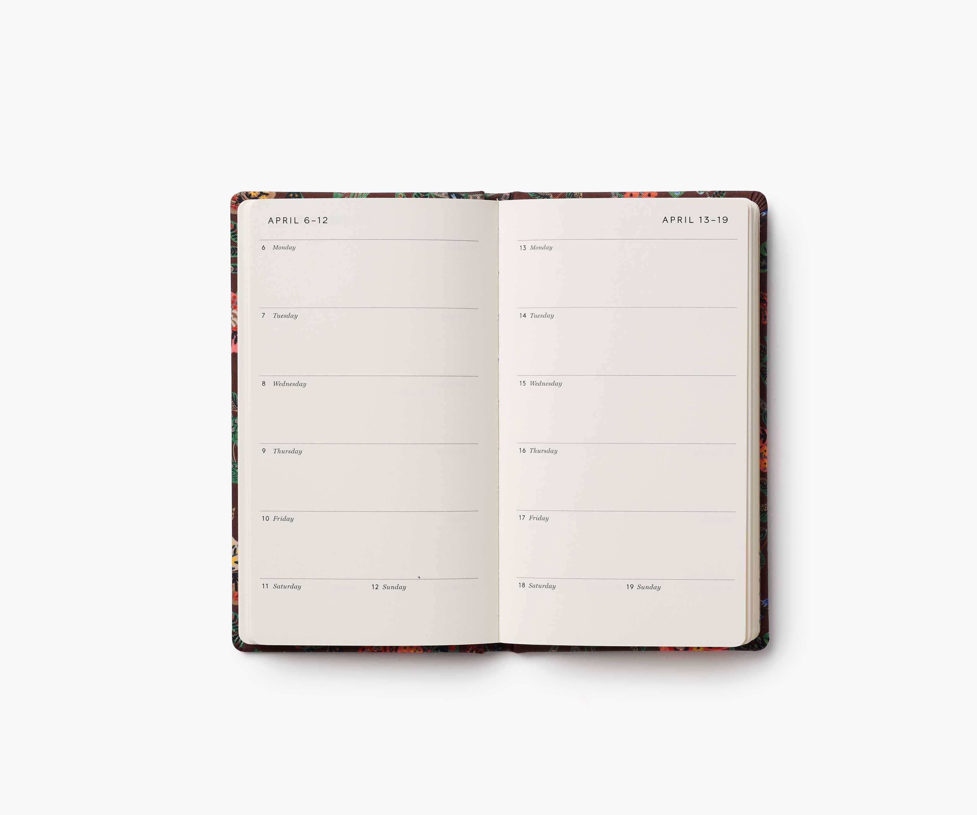 Rifle Paper Co. - Wholesale Planner - 2026 Gracie 12-Month Hardcover Pocket Planner2