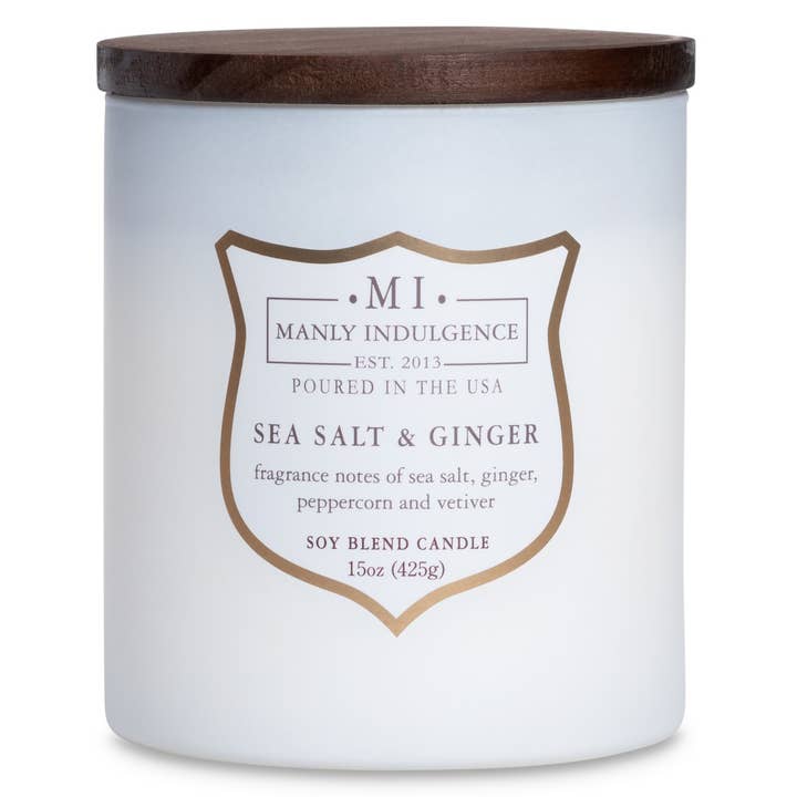 Bougie parfumée au sel de mer et au gingembre 425 g pour la vente par Colonial Candle DE