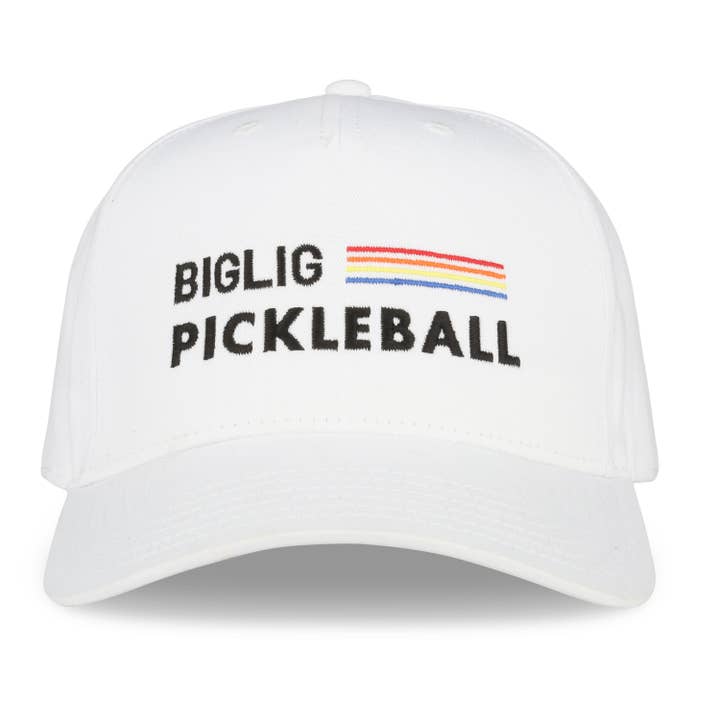 Casquette Pickleball blanche pour la vente par Biglig