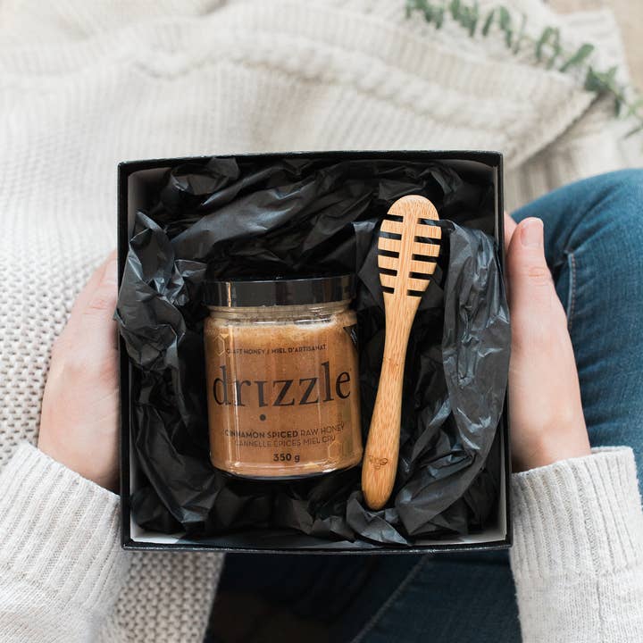 Drizzle Honey - Wholesale Honey - Cinnamon Spiced Craft Honey – 350 g (12 oz)5