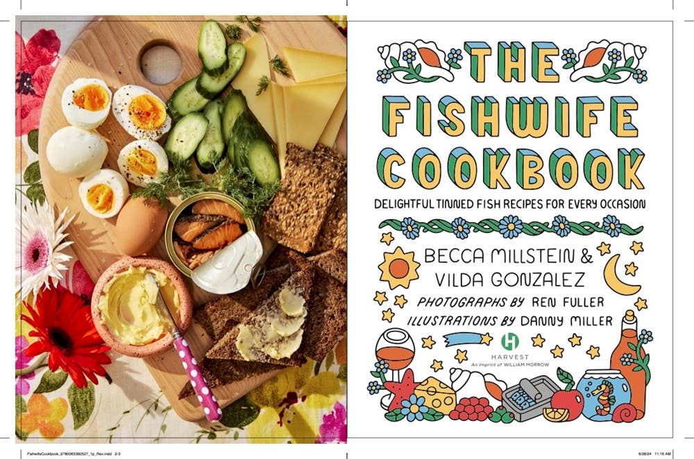 HarperCollins - Wholesale Cookbooks & Food - The Fishwife Cookbook: Becca Millstein & Vilda Gonzalez1