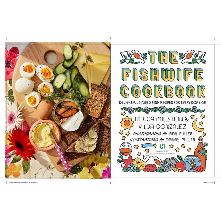 HarperCollins - Wholesale Cookbooks & Food - The Fishwife Cookbook: Becca Millstein & Vilda Gonzalez1