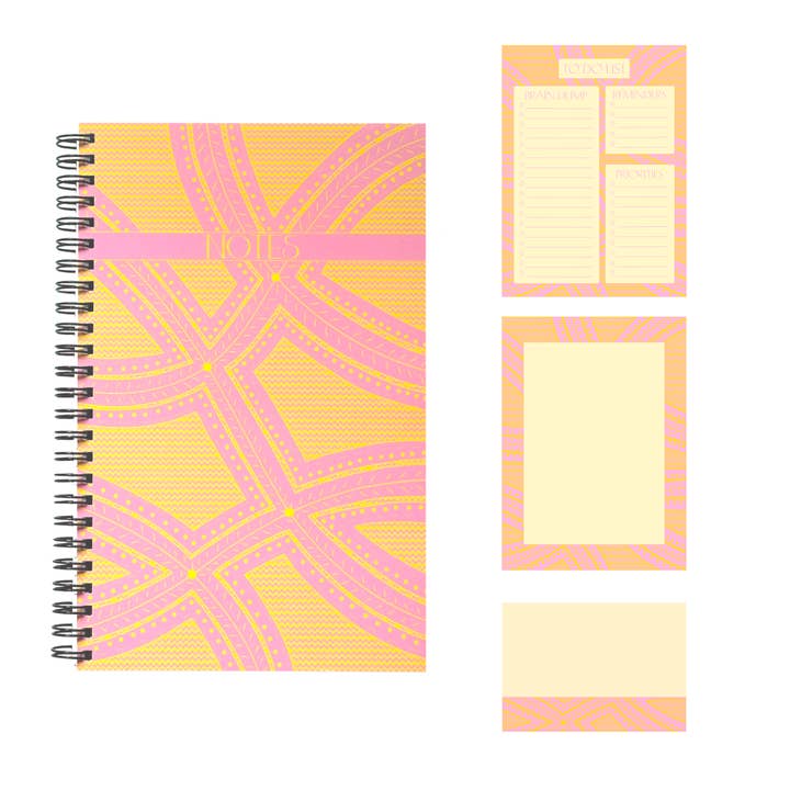 Harper Collection Notebook Bundle for wholesale by Kass Lynae Designs