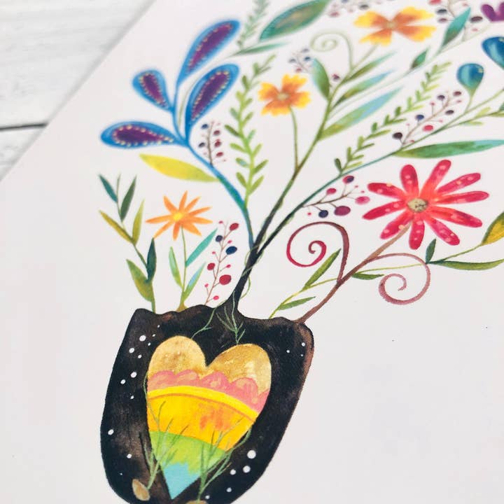 A Quartzy Life - Wholesale Everyday Greeting Card - Tree of Life Card1