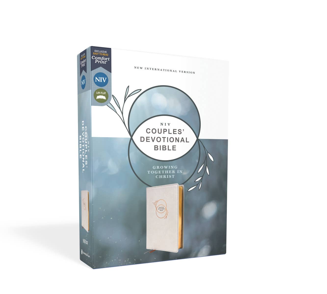 HarperCollins Christian Publishing - Wholesale Religion - NIV Couples' Devotional Bible Leathersoft, Stone12