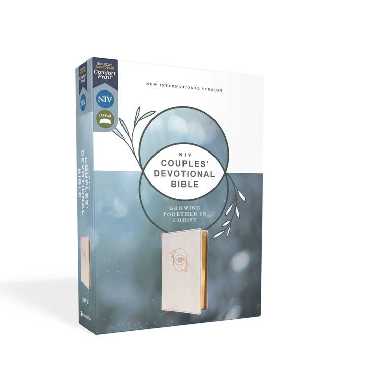 HarperCollins Christian Publishing - Wholesale Religion - NIV Couples' Devotional Bible Leathersoft, Stone12