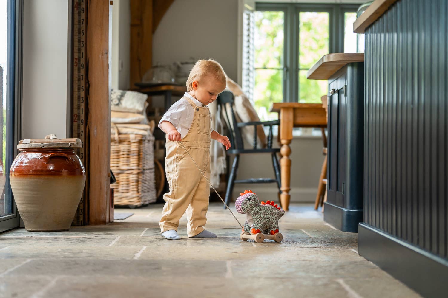 Little Bird Told Me Uk – wholesale Classic toy – Kids – Digley Dinosaur Pull Along Toy - children's toys, wooden toy1