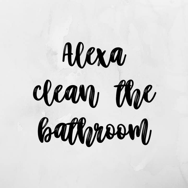 Reinig de badkamersticker, grappige badkamerstickers, stickers voor badkamer, permanente vinylstickers voor badkamer voor wholesale door Cre8tionsByCaitlynn