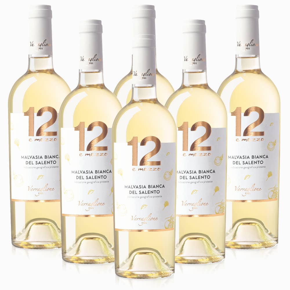 Metina SAS – Vinho branco por atacado – Malvasia Bianca del Salento IGP 12 e Mezzo Varvaglione2