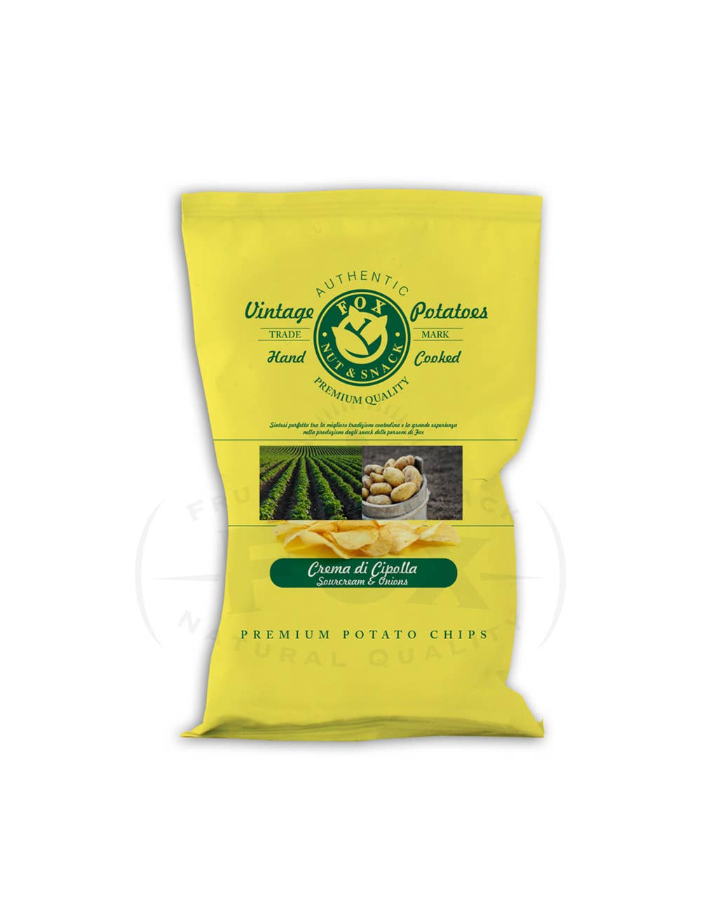 Baron & Chassaing - Wholesale Chips - Vintage Potato Chips with Onion Cream0