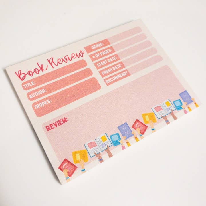 Savvy Book Collective - Wholesale Sticky Notes - Book Review STICKY Notes, 50 Sticky Notes