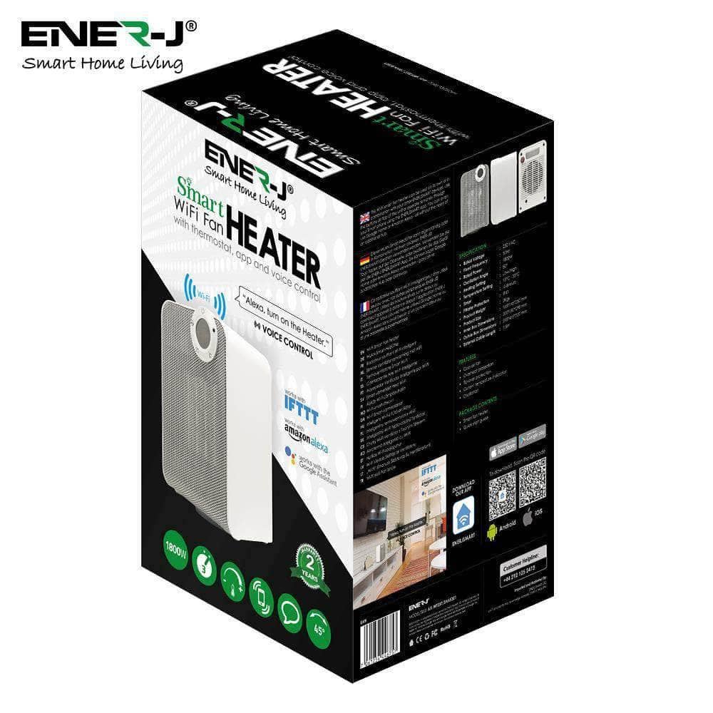 ENER-J – Ventilador elétrico por atacado – Aquecedor Cerâmico Smart com Ventilador WIFI 1800 W9