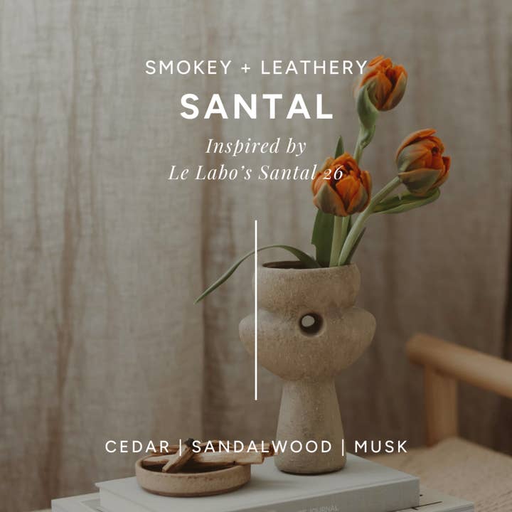 Sincerely Sunday - Wholesale Jar/Filled Candle - Santal Tester Candle Refill | Inspired by Le Labo1