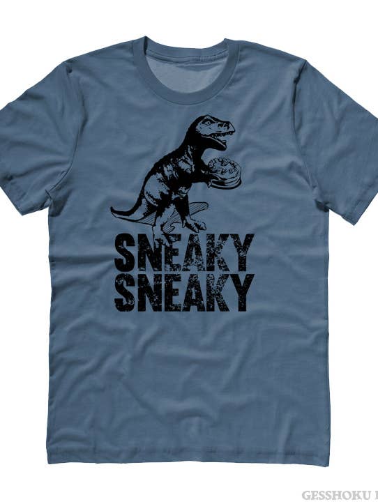 Sneaky Dinosaur T-shirt for wholesale by Gesshoku