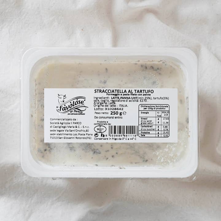 Stracciatella från Apulien naturell (1 kg) för wholesale av OLIO DI SERRA