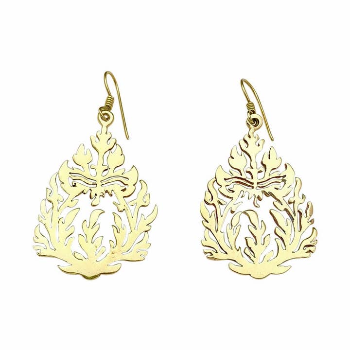 Khmer Temple Earrings for wholesale by SLATE + SALT