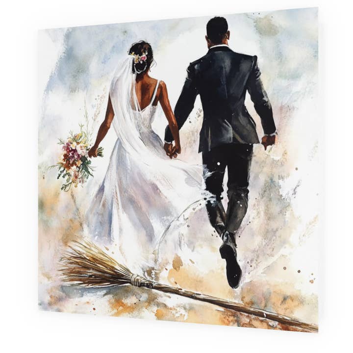 Springe in den Besen für den Großhandel von Jubilations Designs