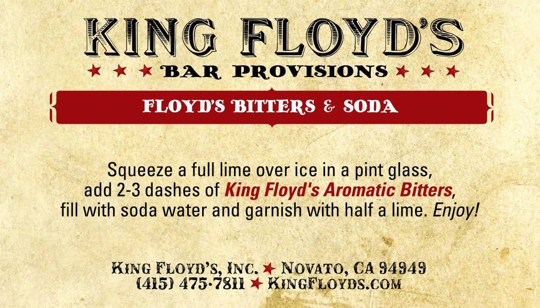 King Floyd’s - Wholesale Bitters - KING FLOYD'S Aromatic Bitters6