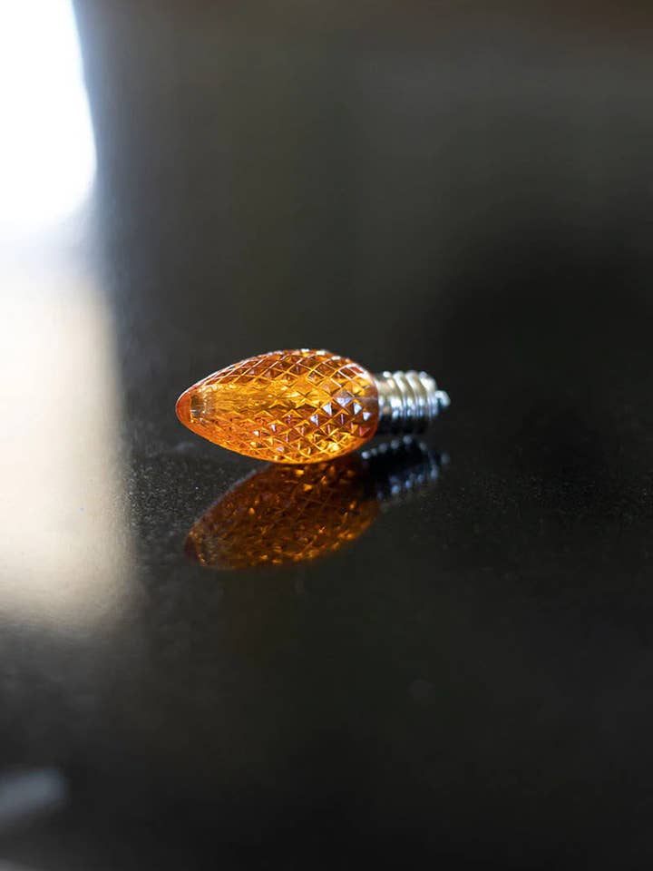 Ampoules LED orange - Boîte de 25 pour la vente par Meadowbrooke Gourds