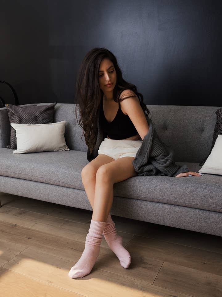 Leto Accessories - Wholesale Socks - Women's - Pastel Dreams Slouchy Knit Socks - Casual Knitwear 🧦5