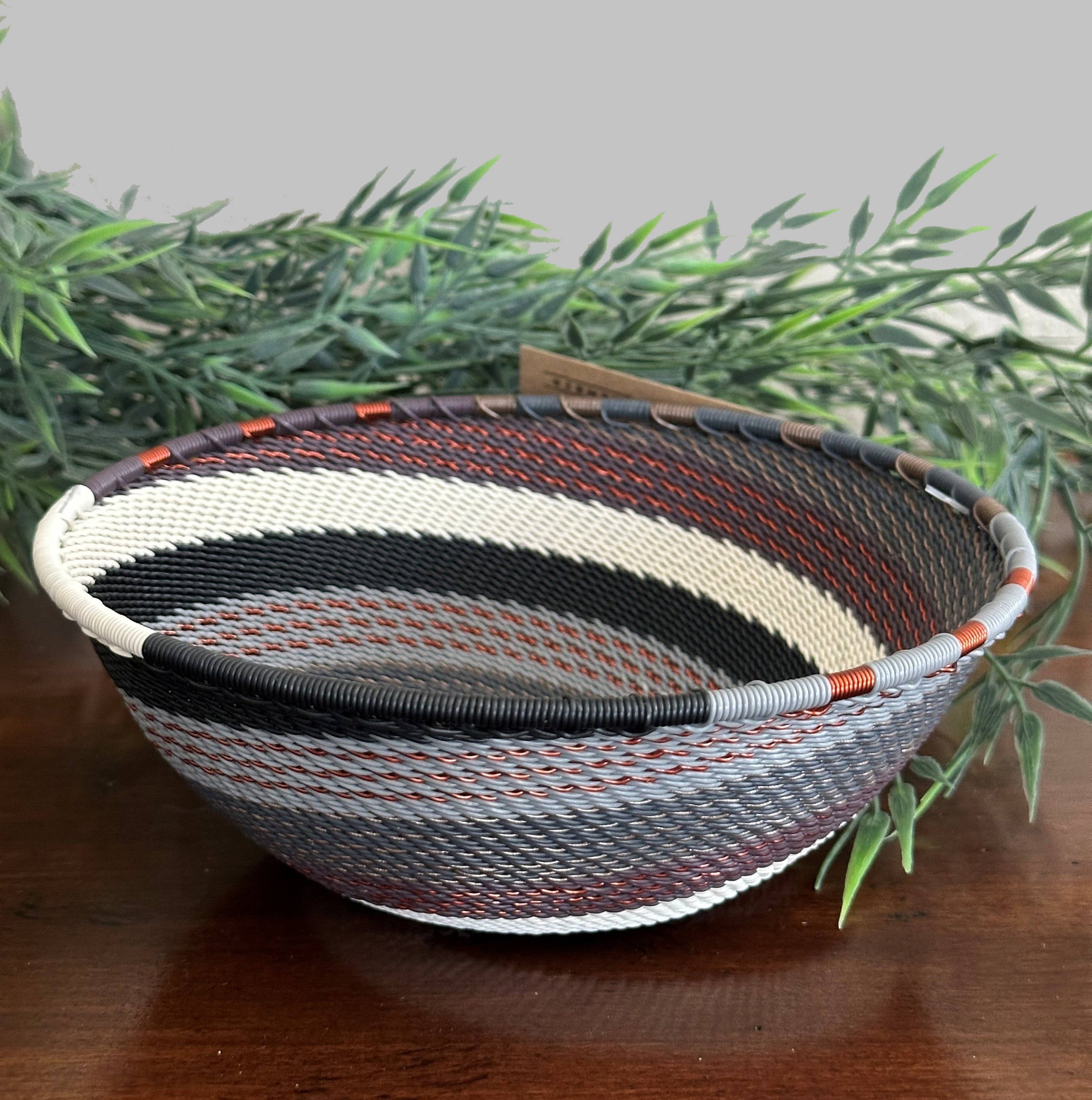 Bridge for Africa - Vente Assiettes/plats/bols de décoration - TW Collection - Brume grise15