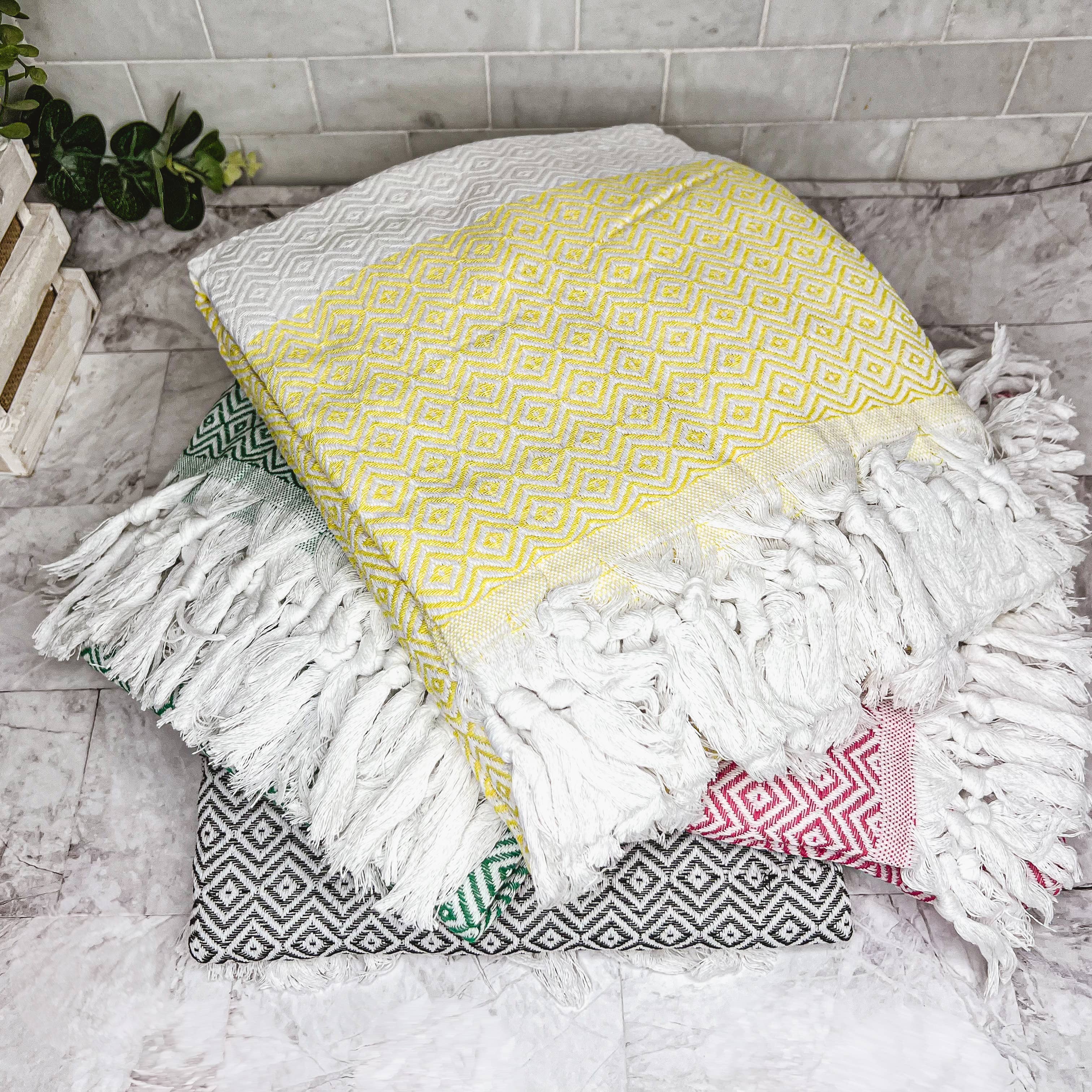 Gia Roma - Vente Serviettes de bain - Serviettes turques Grandes serviettes 100% coton | 40 x 70 « | 200 g/m²124