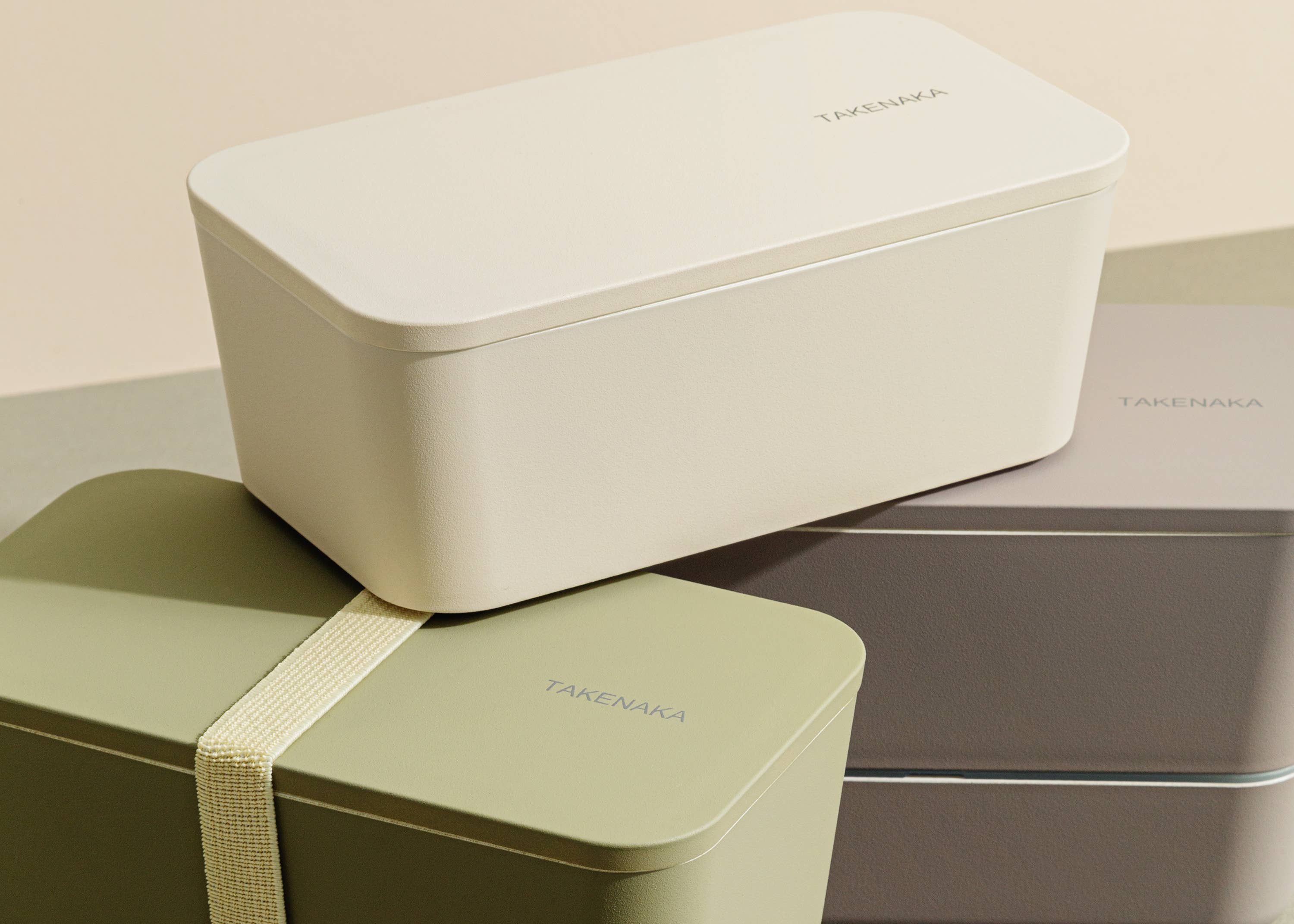 TAKENAKA Bento Box – wholesale Lunchlåda – TAKENAKA Bento box med platt dubbelvåningslåda7