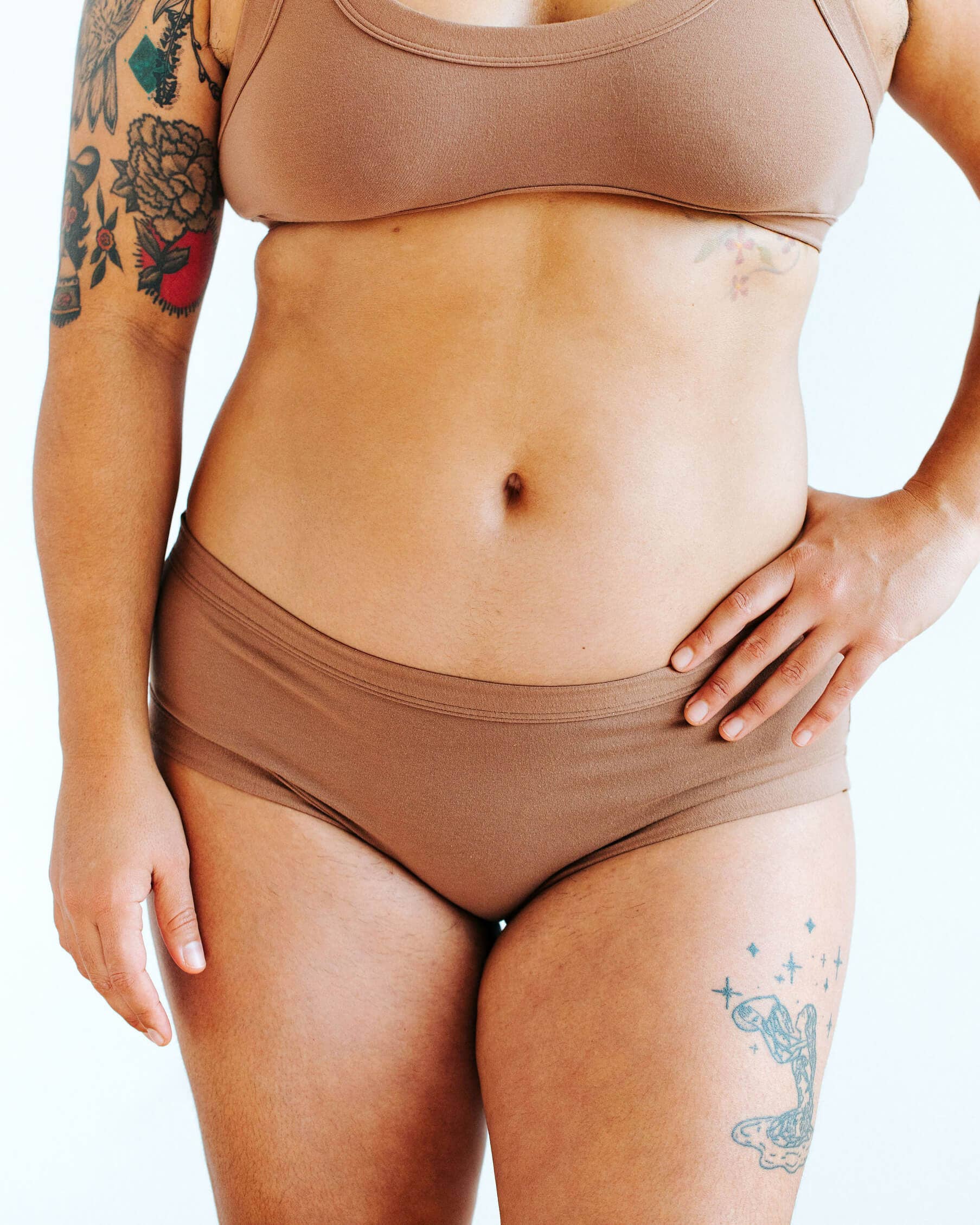 Thunderpants USA - Vente Sous-vêtements – femme - Hipster Noisette4