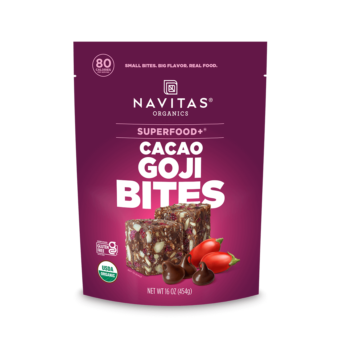 Navitas Organics - Vente Barres de céréales - Superfood+ BOUCHÉES Cacao Goji3