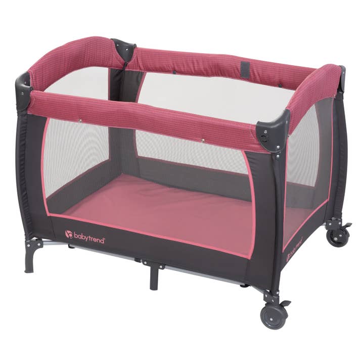 Baby Trend - Wholesale Bassinet - Baby - Lil’ Snooze™ Deluxe III Nursery Center Playard for Twins