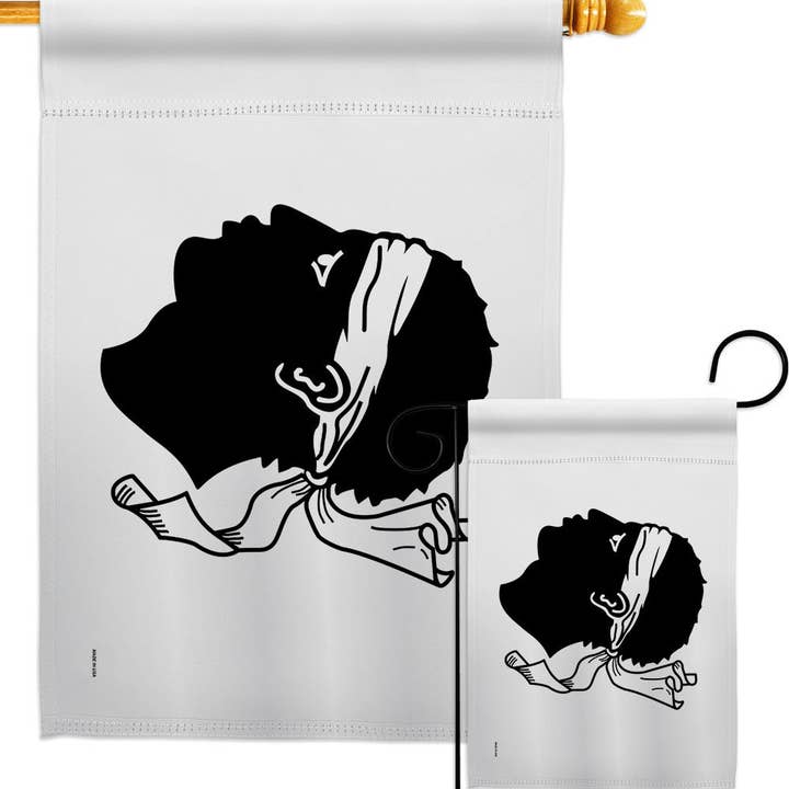 Two Group Flag Co - Wholesale Flag - Flag Corsica France Regions Garden House 2-Sided Home Décor3