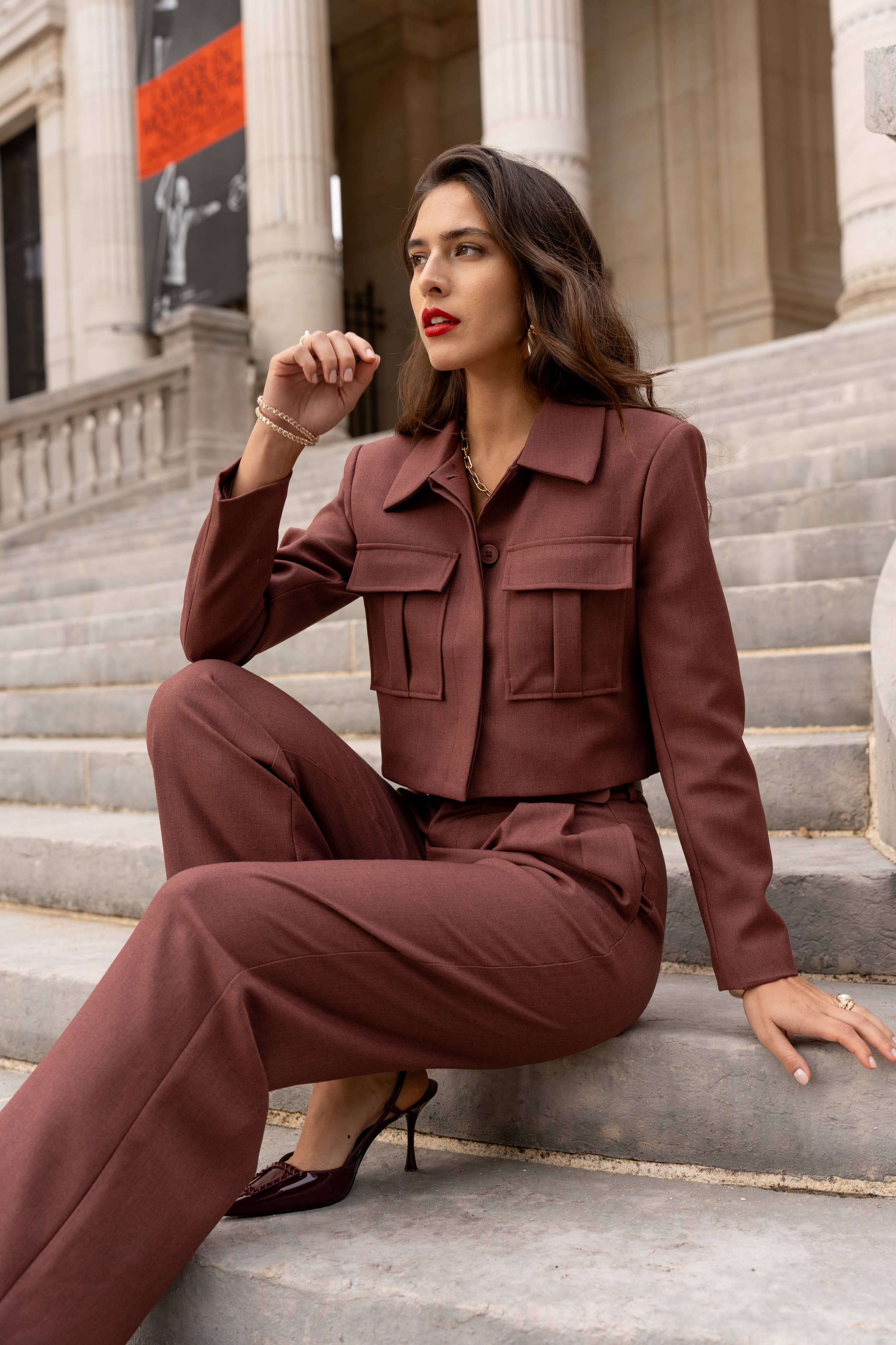 LULUMARY - Wholesale Pants - Women's - Wide pants P95829