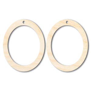 Wood Earring Blanks for Jewelry Making Unfinished Semi Circle Earrings for Women Girls Blank Earring Pendant Bulk Lightweight Statement Dangle