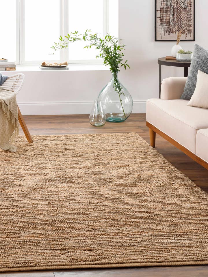 Glover Natural Braided Jute Carpet for wholesale by Eastern Woven